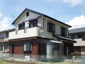 豊川市K様邸 外壁塗装工事