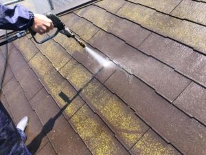 豊橋市　外壁塗装　屋根塗装　水洗い　高圧洗浄　施工事例