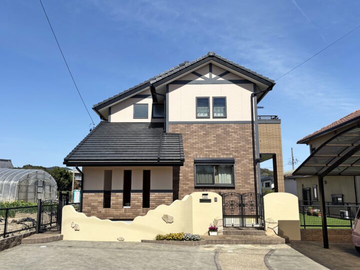 豊橋市Ｉ様邸　外壁塗装工事　
