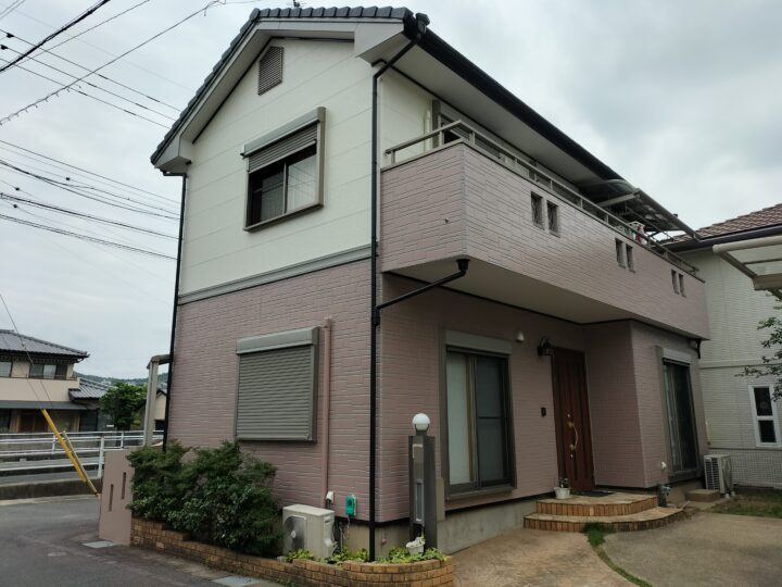 豊川市Ｎ様邸　外壁塗装工事　