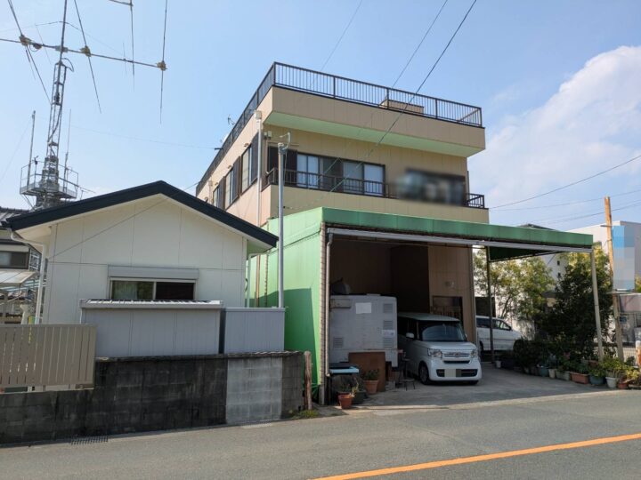 豊橋市Ｈ様邸　外壁塗装工事　屋上防水工事　