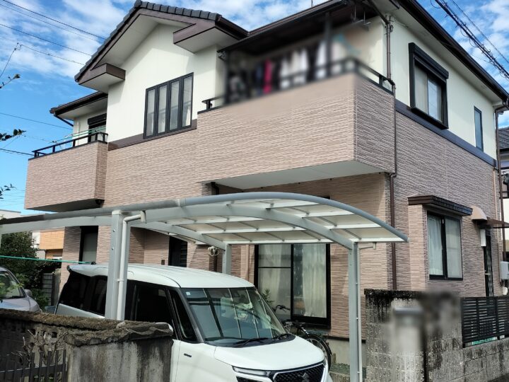 豊橋市Ｉ様邸　外壁塗装工事　