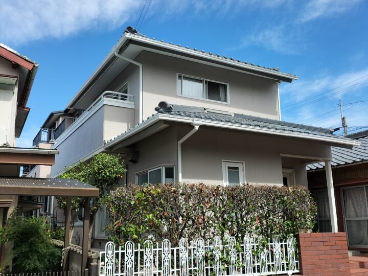 豊橋市東郷町　Ａ様邸　外壁塗装工事　