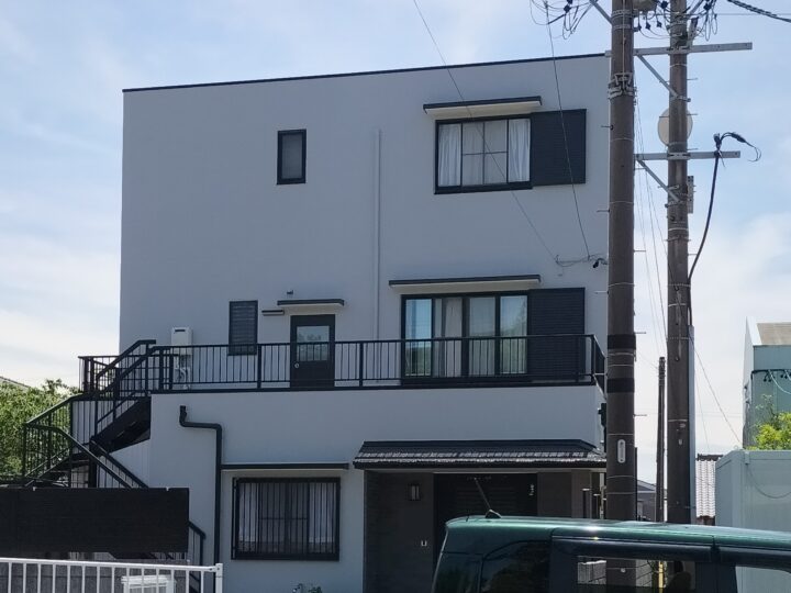 豊橋市大岩町　Ｎ様邸　外壁塗装・屋根塗装工事　　　