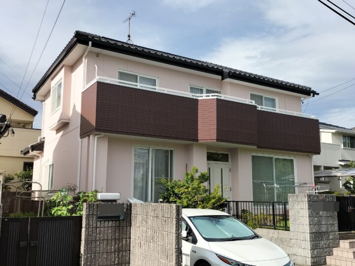 豊橋市飯村北　Ｋ様邸　外壁塗装工事　