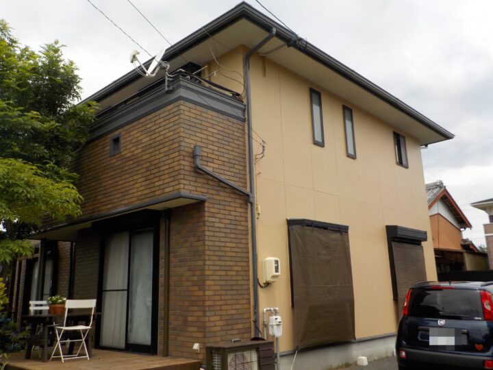 豊橋市東森岡　Ｋ様邸　外壁塗装・屋根塗装工事　　　