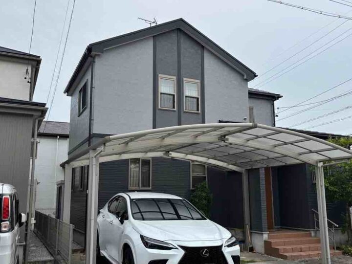 豊橋市東小鷹野　Ｔ様邸　外壁塗装・屋根塗装工事　　　